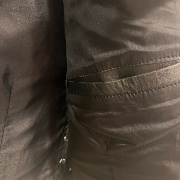 Harley-Davidson Black Leather Fringe Vest – Antelope Creek – Size M - Picture 10 of 13